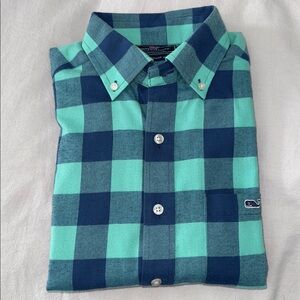 Vineyard Vines Flannel Button Down Shirt